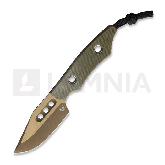 Heretic Knives Kobold, OD Green G-10, Bronze Cerakote