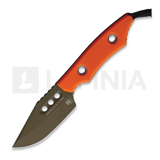 Heretic Knives Kobold, Orange G-10, OD Green Cerakote