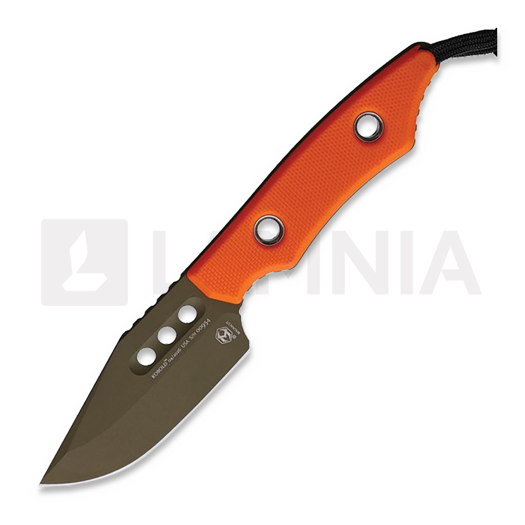 Heretic Knives Kobold, Orange G-10, OD Green Cerakote