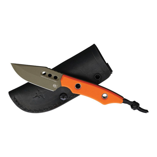 Heretic Knives Kobold, Orange G-10, OD Green Cerakote