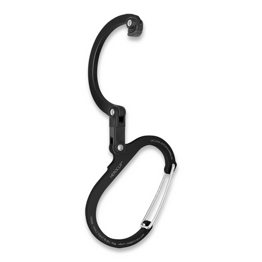 Heroclip Heroclip Large Stealth, black