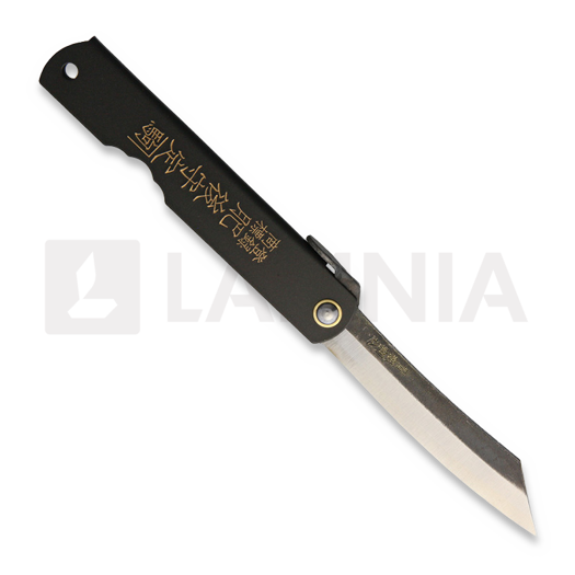 Coltello pieghevole Higonokami Blue Paper Steel Black