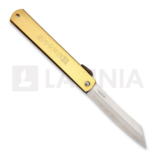 Couteau pliant Higonokami Folder Brass