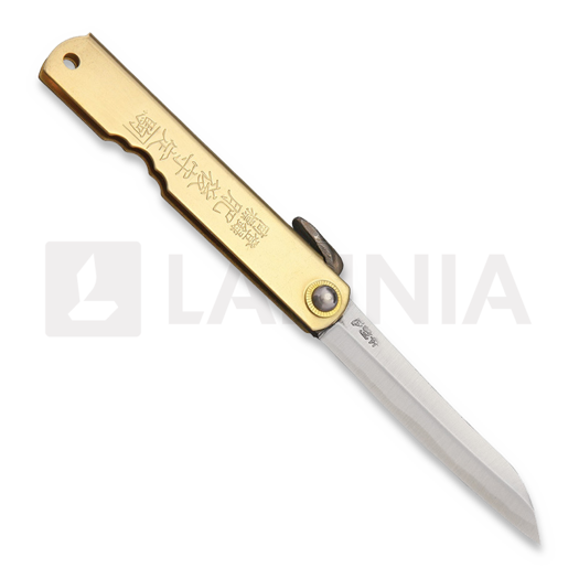 Navaja Higonokami Folder Brass
