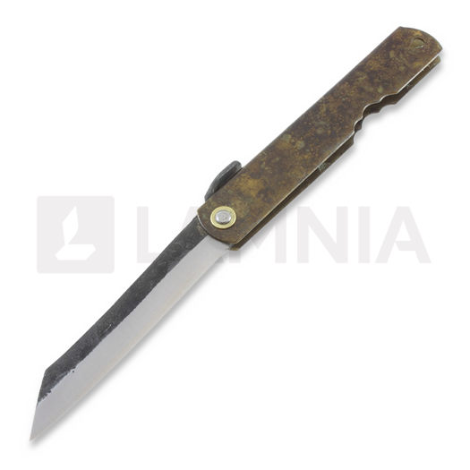Couteau pliant Higonokami Koriwa, brun