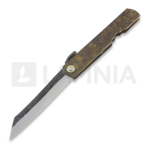Couteau pliant Higonokami Koriwa, brun
