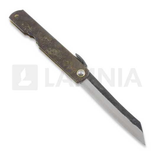 Couteau pliant Higonokami Koriwa, brun