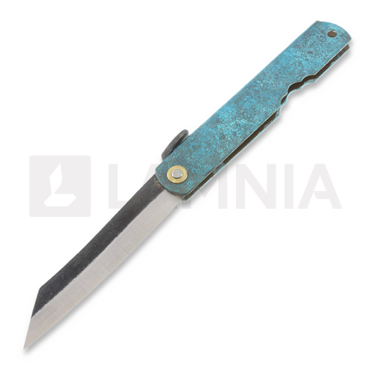 Couteau pliant Higonokami Koriwa, turquoise