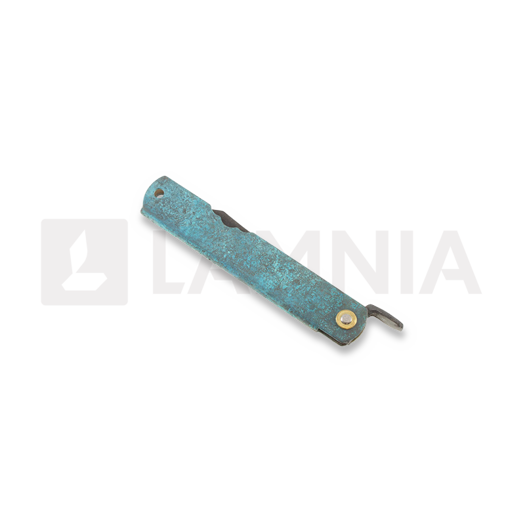Couteau pliant Higonokami Koriwa, turquoise