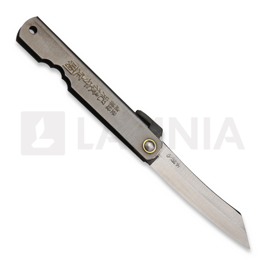 Higonokami Triple Layered SK Folder Black összecsukható kés