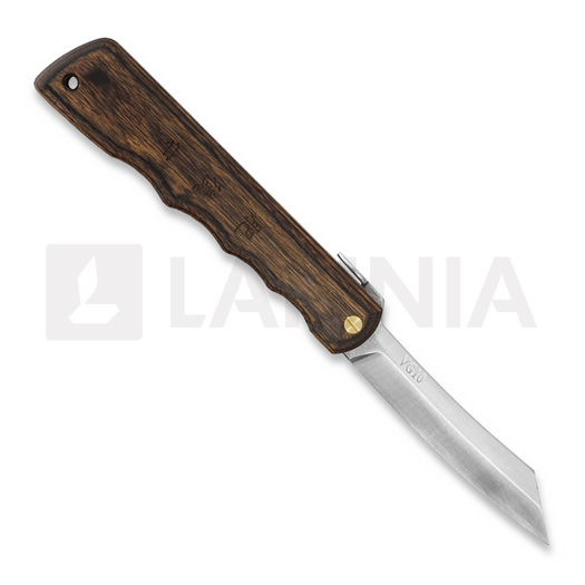 Higonokami Woody VG10 fällkniv, brun