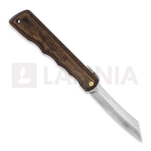 Higonokami Woody VG10 összecsukható kés, barna