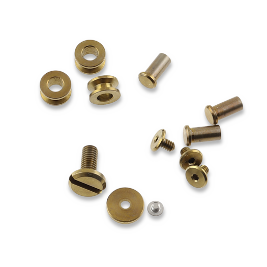 Hinderer 3.0 XM-18 Complete Hardware Kit Titanium Stonewash Bronze