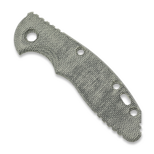 Handle scales Hinderer 3.0 XM-18 Scale Smooth Micarta Black