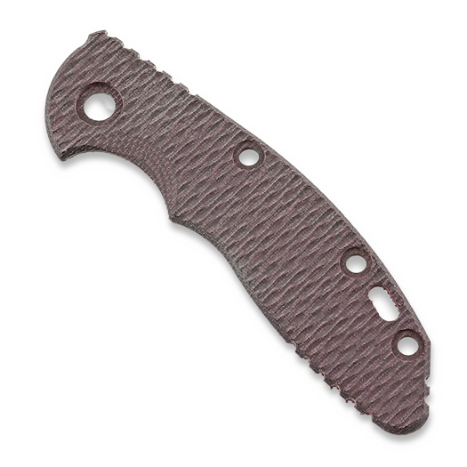 Hinderer 3.0 XM-18 Scale Textured Micarta Burgundy Handle scales