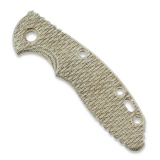 Handle scales Hinderer 3.0 XM-18 Scale Textured Micarta Natural