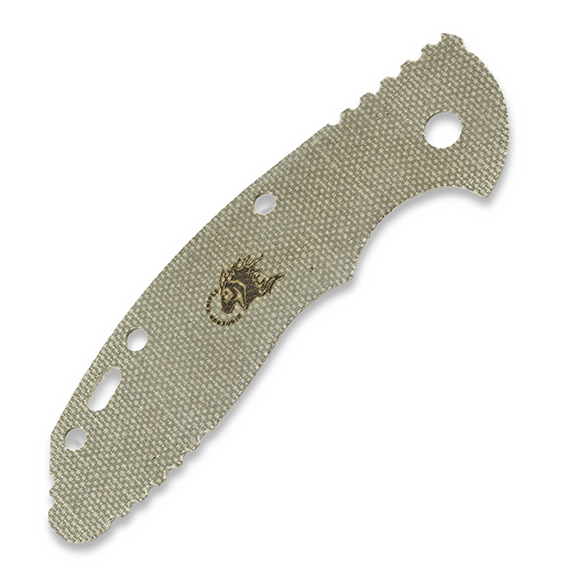 Hinderer 3.0 XM-18 Scale Textured Micarta OD Green handle scales