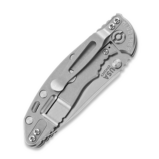 Hinderer 3.0 XM-18 Slicer Non Flipper Tri-Way Stonewash FDE G10 folding knife