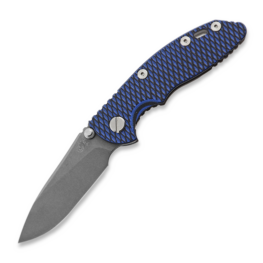 Nóż składany Hinderer 3.0 XM-18 Slicer Non Flipper Tri-Way Working Finish Blue/Black G10