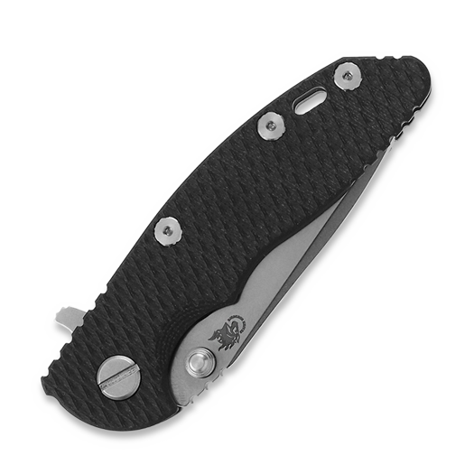 Hinderer 3.0 XM-18 Spanto Tri-Way Stonewash Blue Black G10 sulankstomas peilis