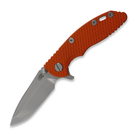 Couteau pliant Hinderer 3.0 XM-18 Spanto Tri-Way Stonewash Bronze Orange G10
