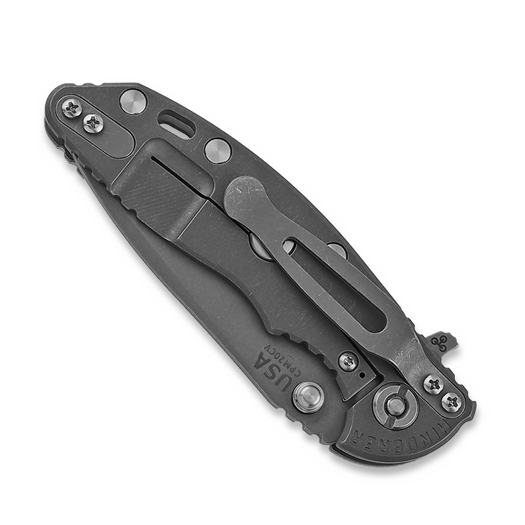 Hinderer 3.0 XM-18 Spanto Tri-Way Working Finish Blue/Black G10 sulankstomas peilis