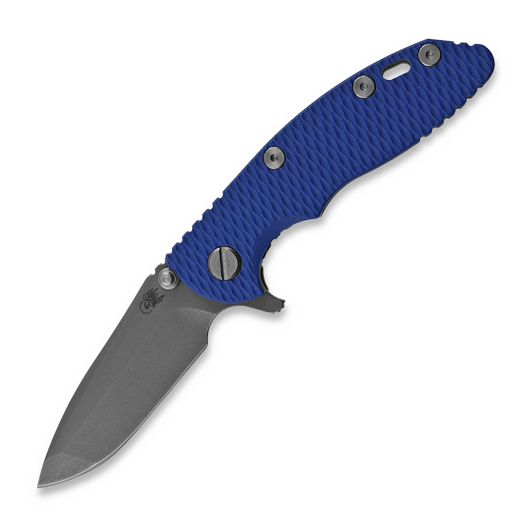 Coltello pieghevole Hinderer 3.0 XM-18 Spanto Tri-Way Working Finish Blue G10
