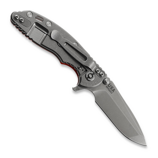 Hinderer 3.0 XM-18 Spanto Tri-Way Working Finish Orange G10 sulankstomas peilis