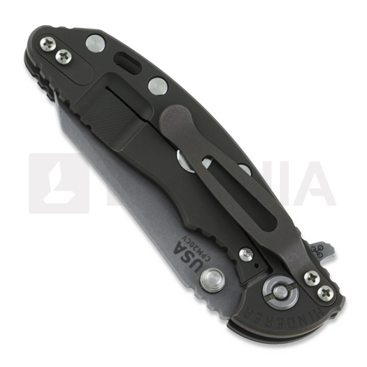 Hinderer 3.0 XM-18 Wharncliffe Tri-way Battle Bronze Black G10 folding knife