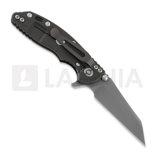 Hinderer 3.0 XM-18 Wharncliffe Tri-way Battle Bronze Black G10 sulankstomas peilis