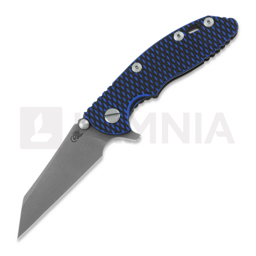 Складной нож Hinderer 3.0 XM-18 Wharncliffe Tri-Way Battle Bronze Blue/Black G10