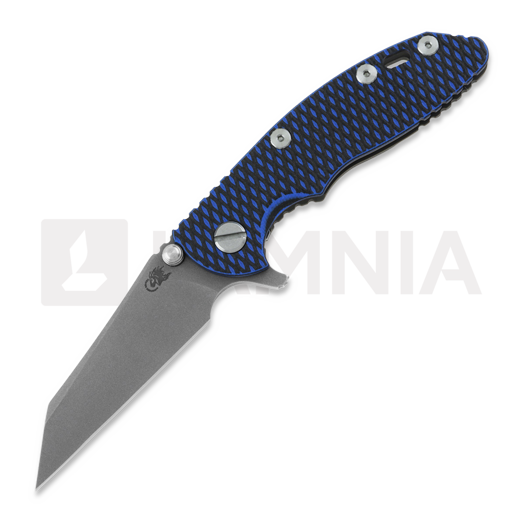 Hinderer 3.0 XM-18 Wharncliffe Tri-Way Battle Bronze Blue/Black G10 folding knife
