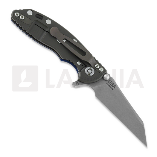 Hinderer 3.0 XM-18 Wharncliffe Tri-Way Battle Bronze Blue/Black G10 折叠刀