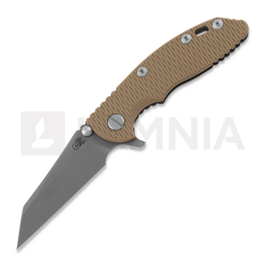 Hinderer 3.0 XM-18 Wharncliffe Tri-Way Battle Bronze Coyote G10 sulankstomas peilis