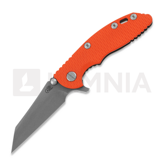 Hinderer 3.0 XM-18 Wharncliffe Tri-Way Battle Bronze Orange G10 összecsukható kés