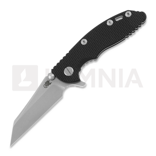 Hinderer 3.0 XM-18 Wharncliffe Tri-way Stonewash Black G10 összecsukható kés