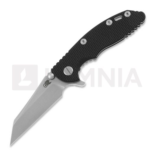 Navaja Hinderer 3.0 XM-18 Wharncliffe Tri-way Stonewash Black G10