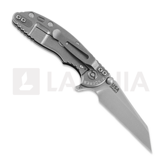 Zavírací nůž Hinderer 3.0 XM-18 Wharncliffe Tri-way Stonewash Black G10