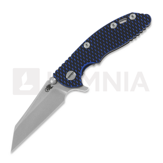 Hinderer 3.0 XM-18 Wharncliffe Tri-Way Stonewash Blue/Black G10 folding knife