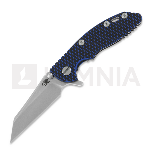 Hinderer 3.0 XM-18 Wharncliffe Tri-Way Stonewash Blue/Black G10 fällkniv