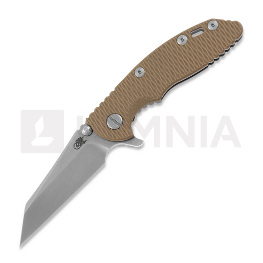 Складной нож Hinderer 3.0 XM-18 Wharncliffe Tri-Way Stonewash Coyote G10