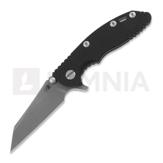 Hinderer 3.0 XM-18 Wharncliffe Tri-way Working Finish Black G10 összecsukható kés
