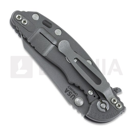 Coltello pieghevole Hinderer 3.0 XM-18 Wharncliffe Tri-Way Working Finish Blue/Black G10
