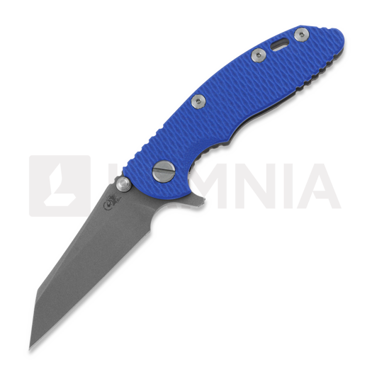 Hinderer 3.0 XM-18 Wharncliffe Tri-Way Working Finish Blue G10 összecsukható kés