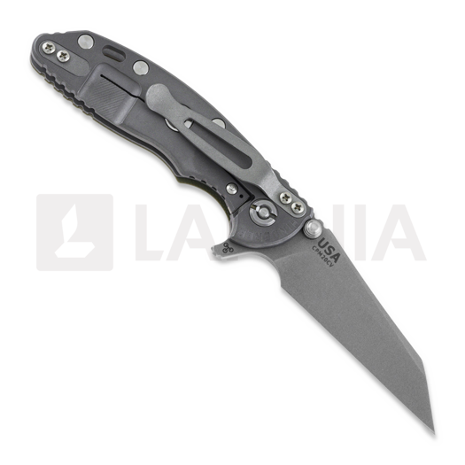 Couteau pliant Hinderer 3.0 XM-18 Wharncliffe Tri-way Working Finish OD Green G10