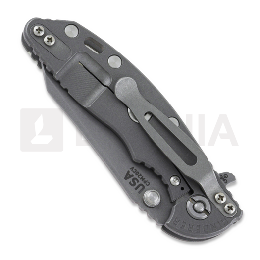 Hinderer 3.0 XM-18 Wharncliffe Tri-Way Working Finish Translucent Green G10 sulankstomas peilis