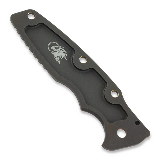 Handle scales Hinderer 3.5 Eklipse Scale Textured Titanium Battle Bronze