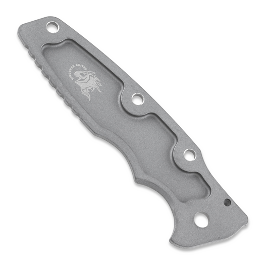 Handle scales Hinderer 3.5 Eklipse Scale Titanium Working Finish