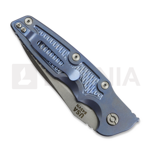 Hinderer 3.5 Eklipse Spear Point Automatic, Stonewash Blue