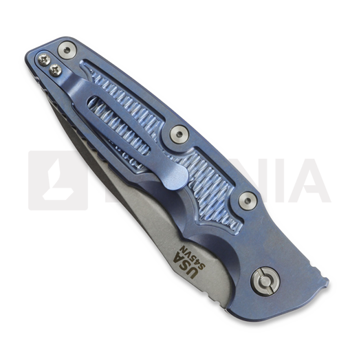 Hinderer 3.5 Eklipse Spear Point Automatic, Stonewash Blue